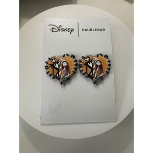 NWT Disney X BaubleBar Nightmare Before Christmas Jack Sally Earrings Nostalgia